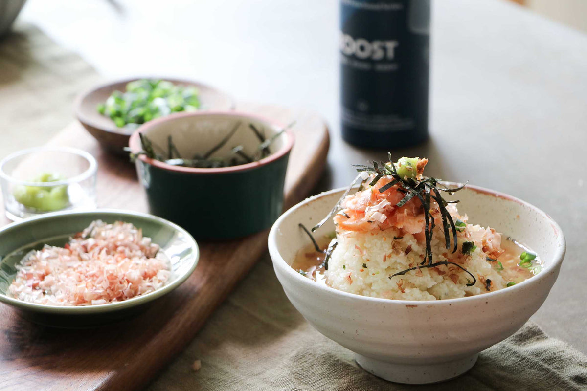 Japanese tea over cauliflower rice (Ochazuke) – Lify Wellness