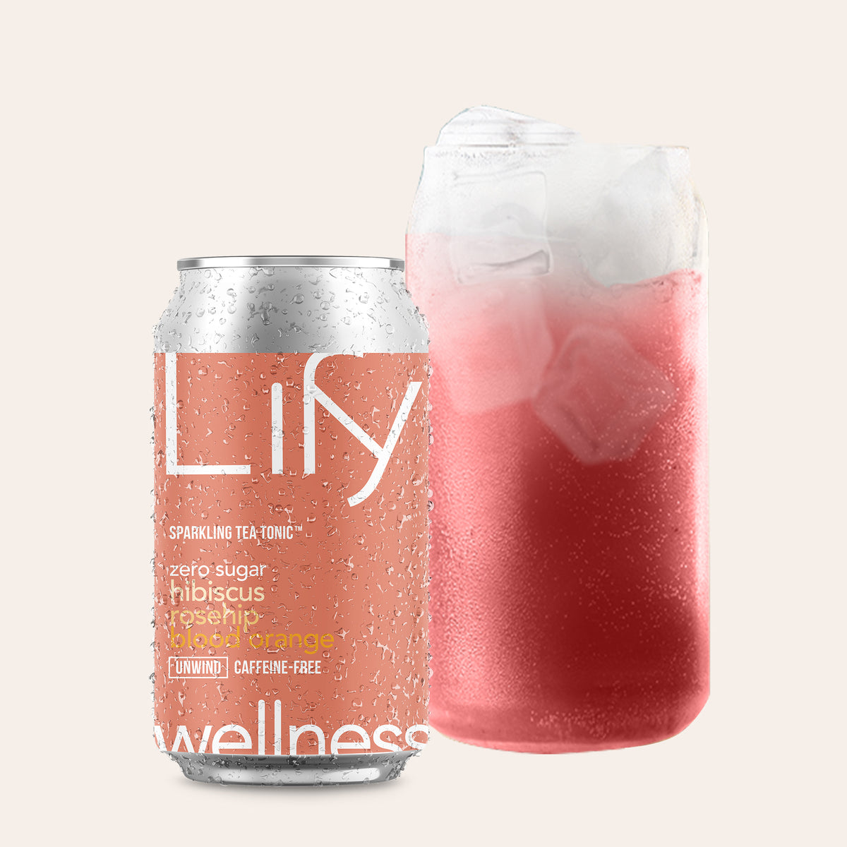 Unwind Tonic: Caffeine-free Hibiscus Blood Orange – Lify Wellness